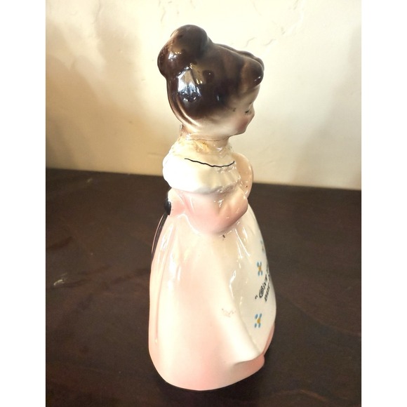 Enesco Figurine Pepper Shaker "Give Us This Day Our Daily Bread" Vintage 4.5" - Picture 4 of 5